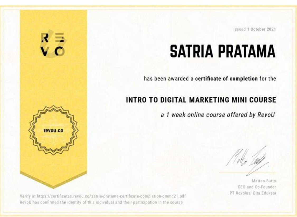 Pelatihan Digital Marketing